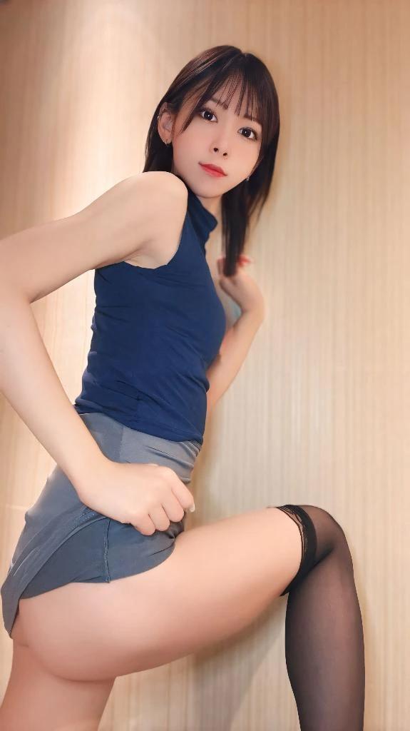 입은 채...